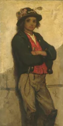 Italiensk dreng, ca. 1866
