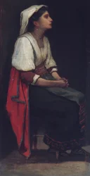 Italiensk pige, 1867.