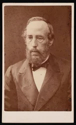 Portræt af James Croll 1821-1890, før 1876.