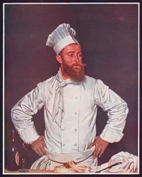 Kokken på Hôtel Chatham, Paris, c1921