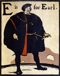 E er for Earl, illustration fra 