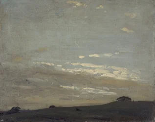Sølvsolnedgangen, 1909-1910.