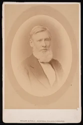 Portræt af Asa Gray 1810-1888, før 1876.
