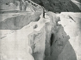 The Rockies: Asulkan Glacier, Hermit Range, Canada, 1895.
