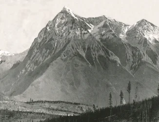 The Rockies: Chancellor Peak, Leanchoil, Canada, 1895.