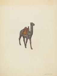 Bank Camel, ca. 1940.