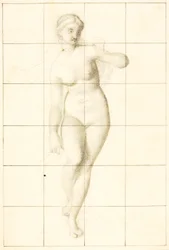 Venus guider Eneas og trojanerne til den latinske kyst (studie af Venus)