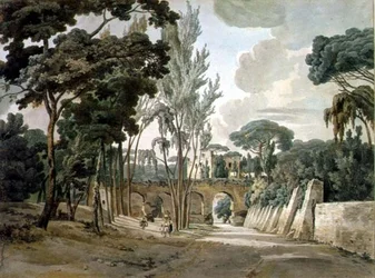 Gamle akvadukter nær Capodichino, Napoli, 1780-1782
