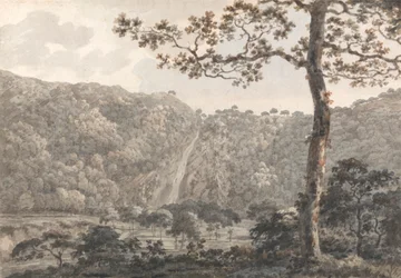 Vandfaldene ved Powerscourt, Co. Wicklow, Irland