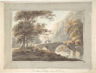 Denham Bridge upon the Tavy, 1780-1830.