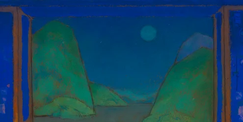 Sea Shore (scenografi til Alice-in-Wonderland, 1915)