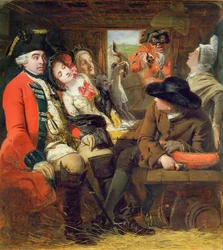 Et diligence-eventyr, Bagshot Heath, 1848