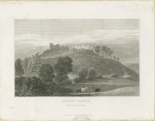Dudley Castle: steel engraving, nd [c1830] dani