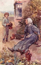 David og hans store tante, frontbillede fra 