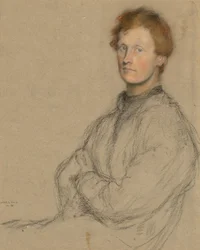 Portræt af Charles Haselwood Shannon (1863-1937)
