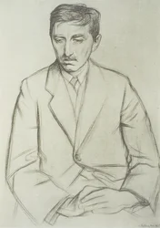 Portræt af E.M. Forster (1879-1970)