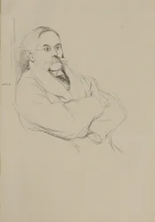 Portræt af Moritz Rothenstein