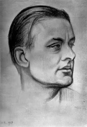 TS Eliot, amerikansk født britisk digter, dramatiker og kritiker, 1933