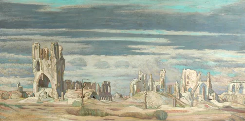 Tøjhallen, Ypres (olie på lærred)
