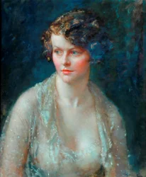 Prunella (olie på lærred)