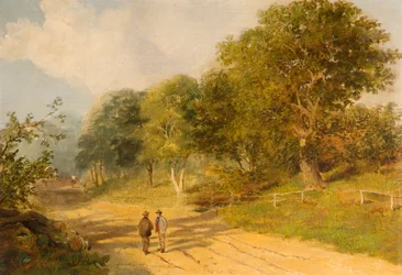Vejen til Redheugh Hall, 1856