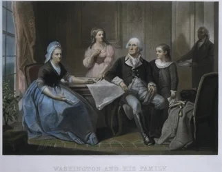 Washington og hans familie