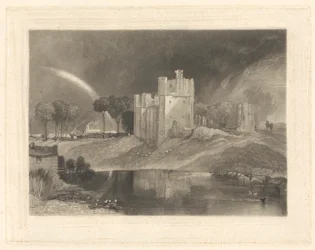 Brougham Castle, nær krydset mellem floderne Eamont og Lowther