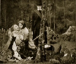 Cavalier and Puritan, illustration fra 