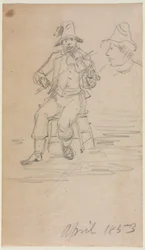 The Fiddling Tigger, 1853.