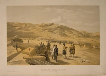 Highland Brigade camp, 1855