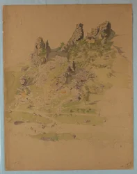 Calenfells Castle, nær Kirn, Tyskland