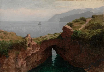 Natural Arch, Capri, 1856.
