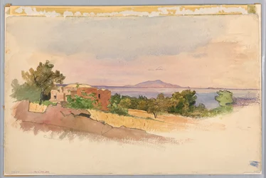 Studie af landskab, Sorrento