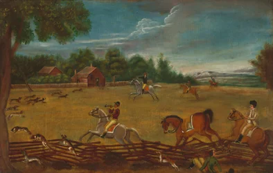 The End of the Hunt, ca. 1800 (olie på lærred)