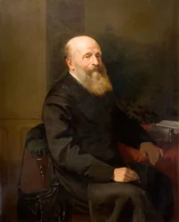 Portræt af John Birt Davies, 1873.
