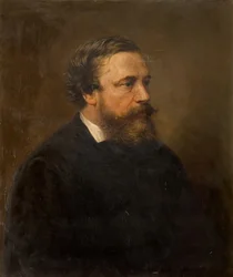 Portræt af John Thackray Bunce 1828-1899, 1879.