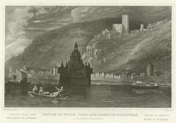 Slottet i Pfalz, Caub og ruinerne af Gutenfels