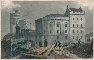 East End of the Bridewell og Jail Governors House, Edinburgh, 1829