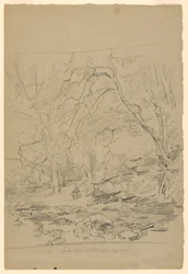 Studie af landskab, Lawton Valley, RI