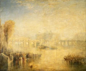 Udsigt over Pont Neuf i Paris