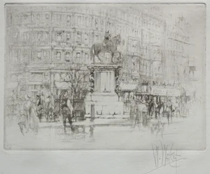 Charing Cross: Statuen af Charles I