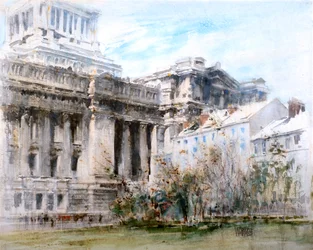 Retspaladset, Bruxelles (akvarel)