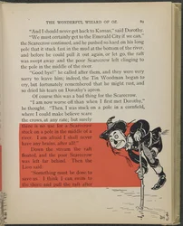 Illustration fra "Den vidunderlige troldmand fra Oz" af Lyman Frank Baum