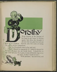 Illustration fra "Den vidunderlige troldmand fra Oz" af Lyman Frank Baum