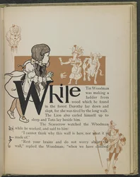 Illustration fra "Den vidunderlige troldmand fra Oz" af Lyman Frank Baum