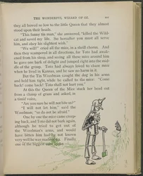 Illustration fra "Den vidunderlige troldmand fra Oz" af Lyman Frank Baum