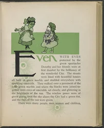 Illustration fra "Den vidunderlige troldmand fra Oz" af Lyman Frank Baum