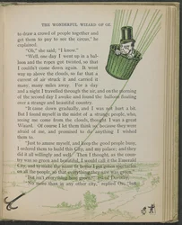 Illustration fra "Den vidunderlige troldmand fra Oz" af Lyman Frank Baum