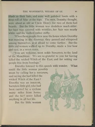 Illustration fra "Den vidunderlige troldmand fra Oz" af Lyman Frank Baum