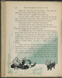 Illustration fra "Den vidunderlige troldmand fra Oz" af Lyman Frank Baum